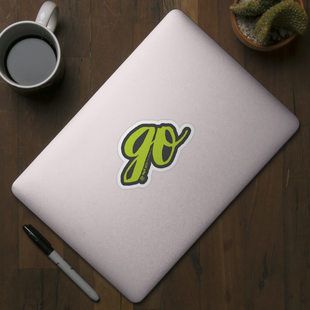 Women's Go Script by diggapparel